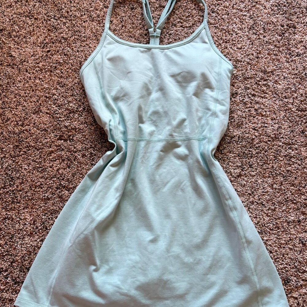 Blue tennis dress